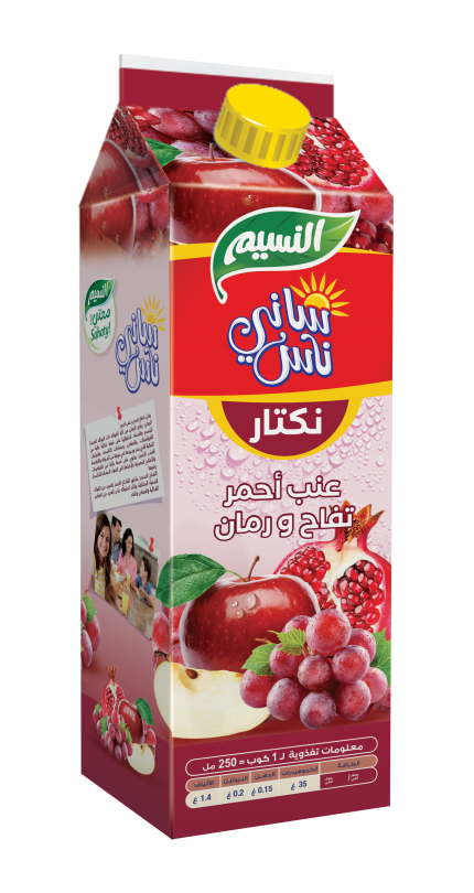 Sunny Nas Red Grape Apple Pomegranate - Nectar